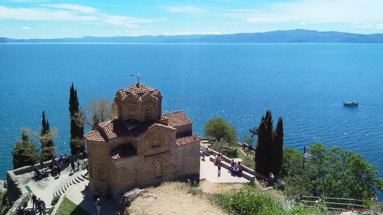 Biljana Lux Apartment Ohrid Esterno foto